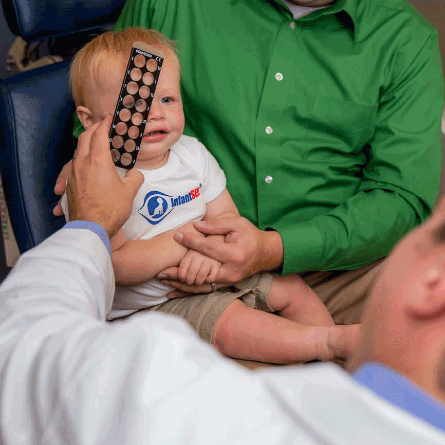 Infantsee eye exam at Highlands Ranch HD Eye Care