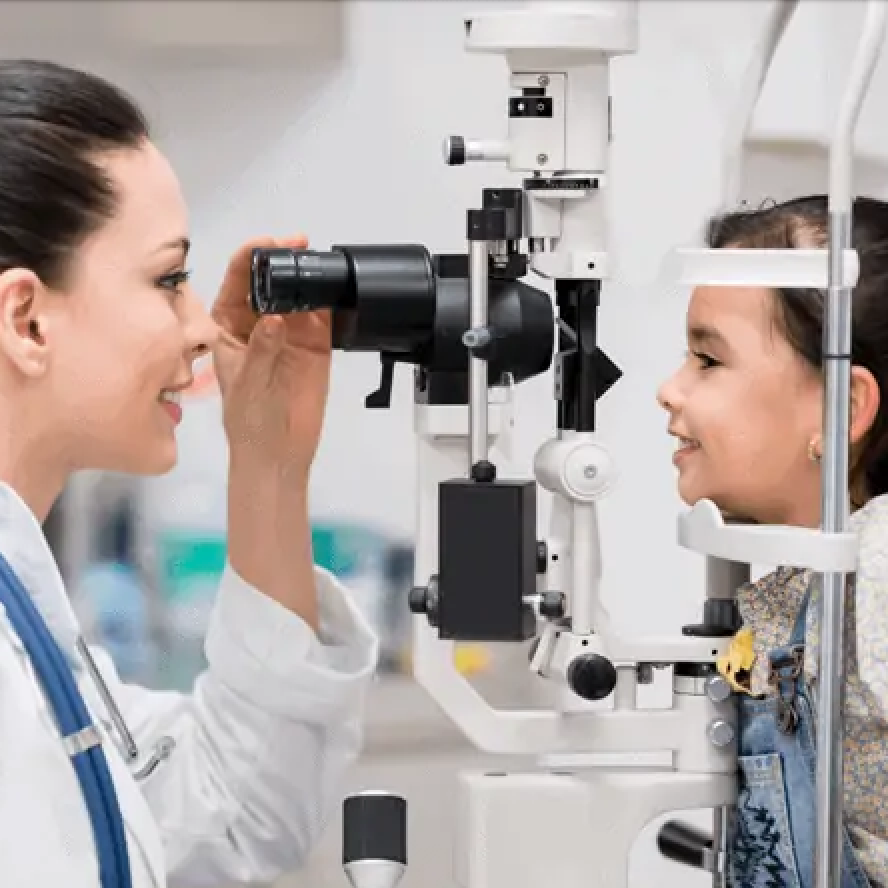 pediatric eye exam in Highlands Ranch